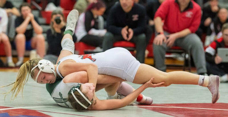 Montgomery's Furman, Houseknecht claim District 4 girls wrestling titles